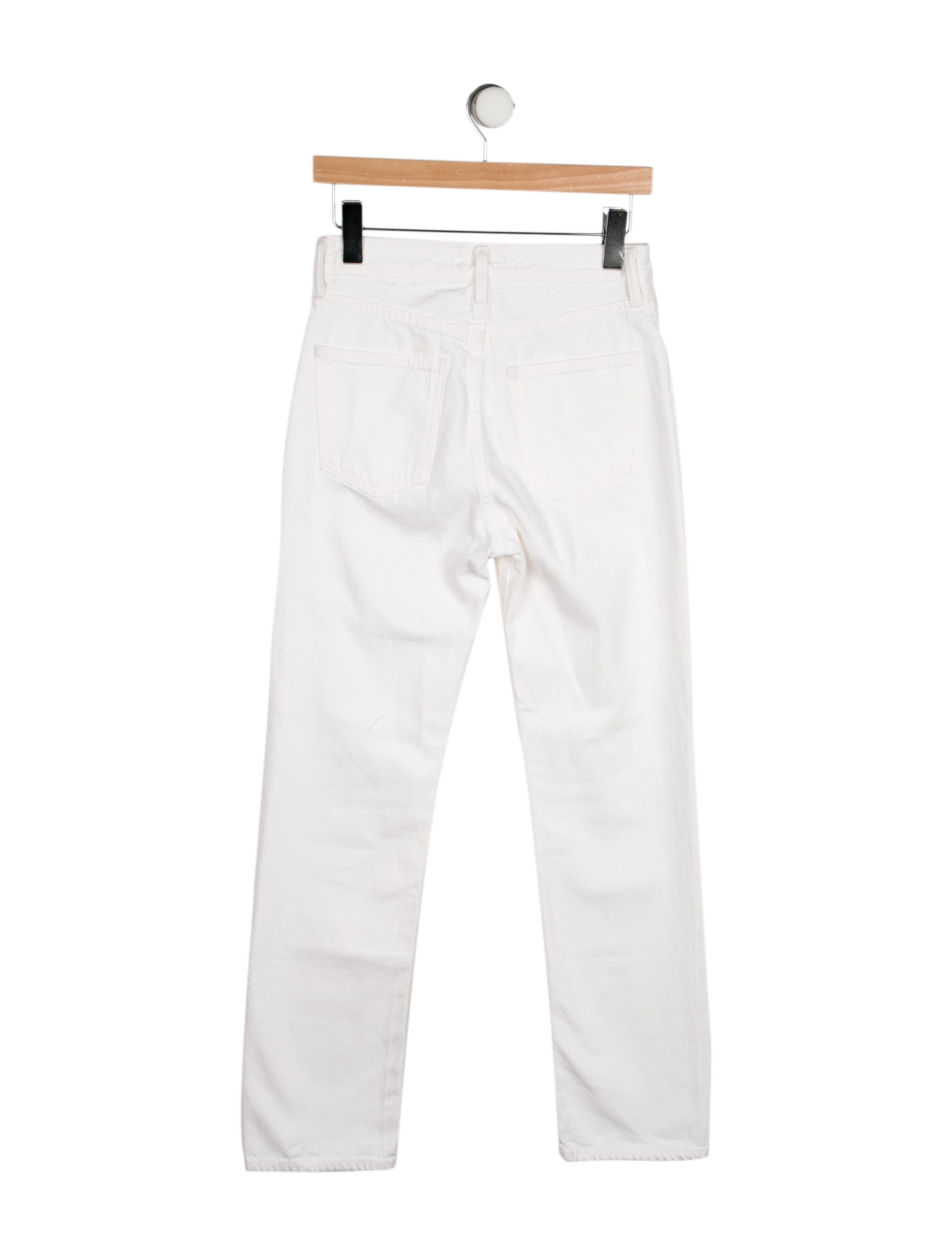 AGOLDE High-Rise Straight Leg Jeans