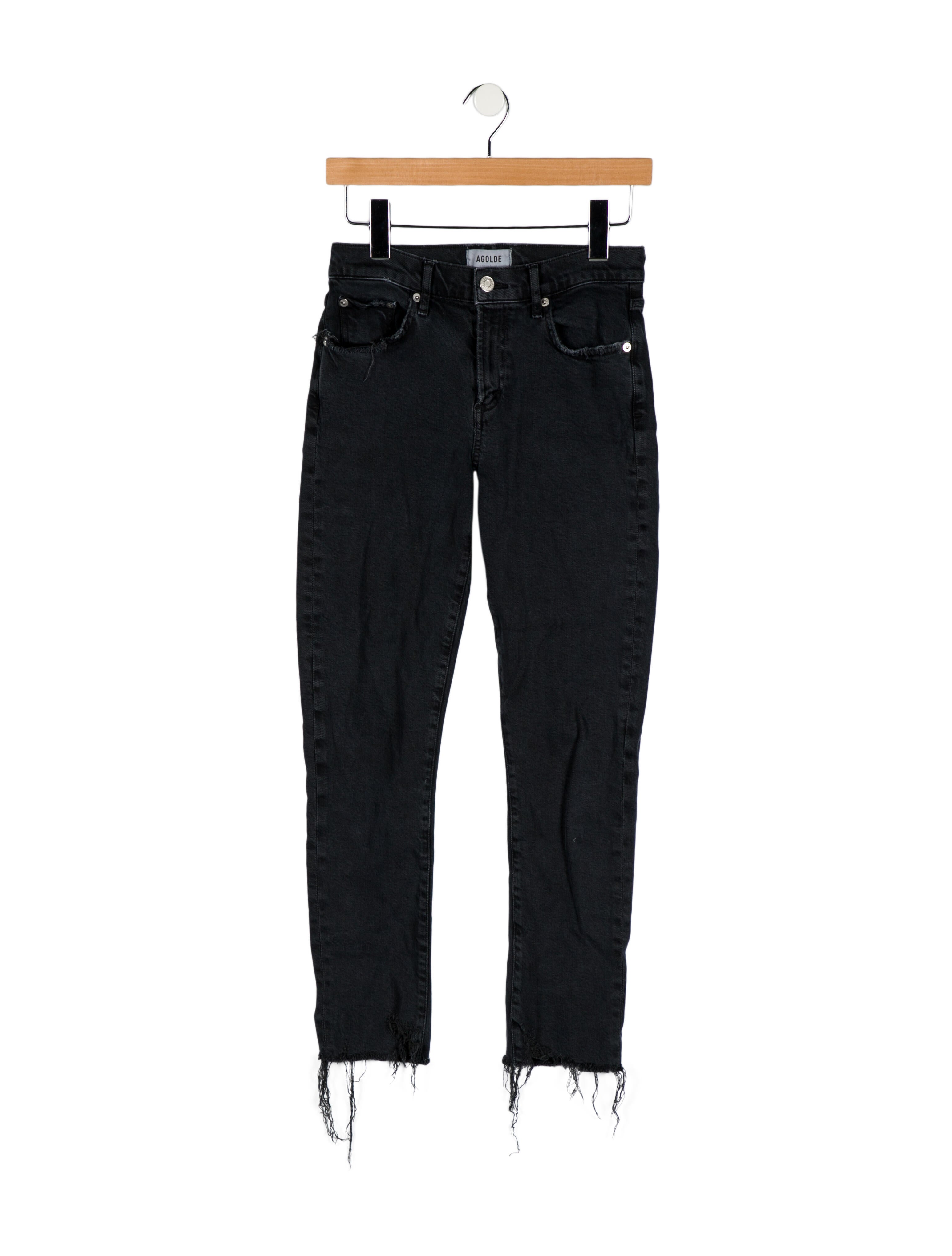 AGOLDE Mid-Rise Skinny Leg Jeans