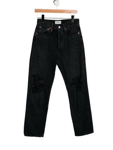 Agolde Jeans High-Rise Straight Leg XS