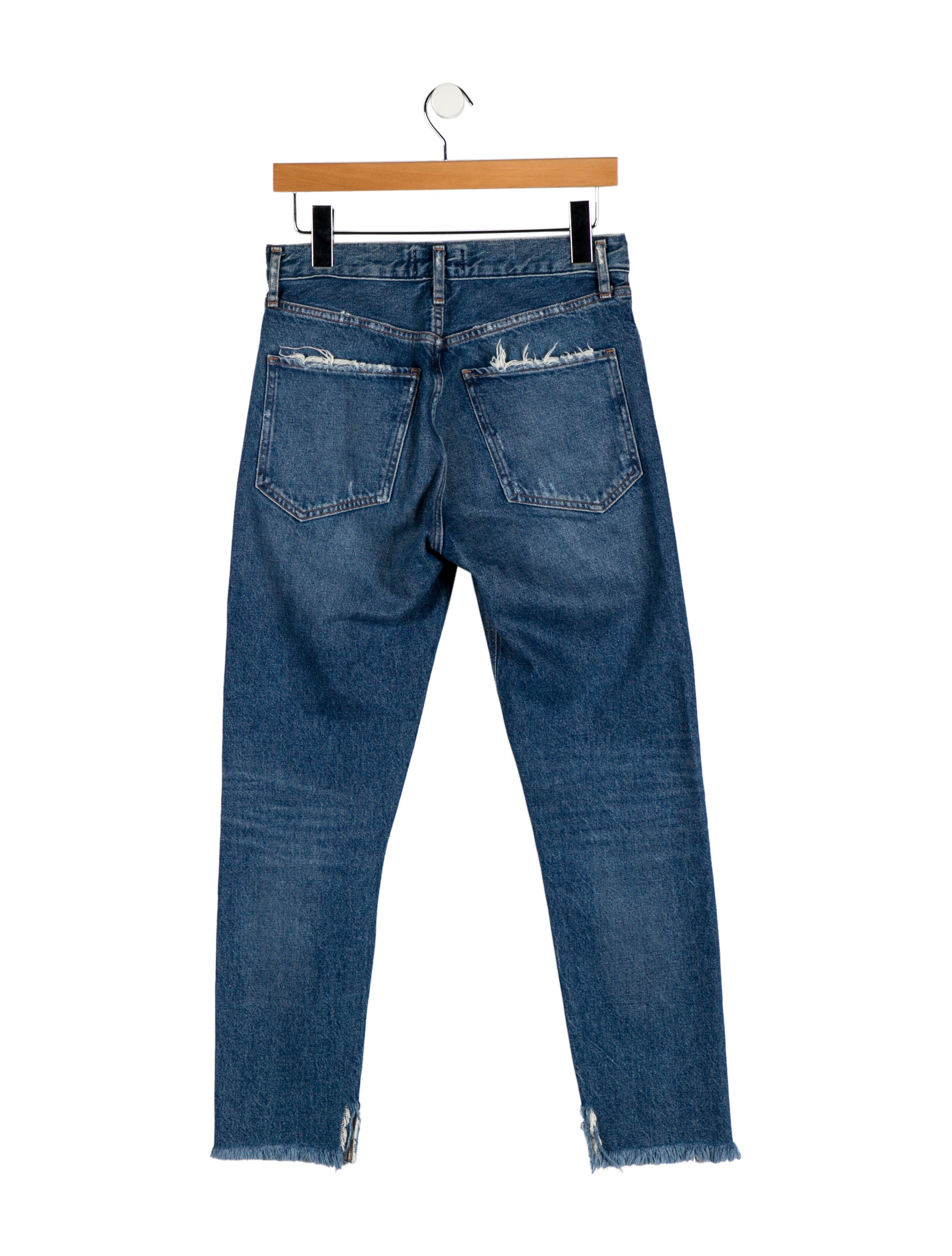 AGOLDE High-Rise Straight Leg Jeans