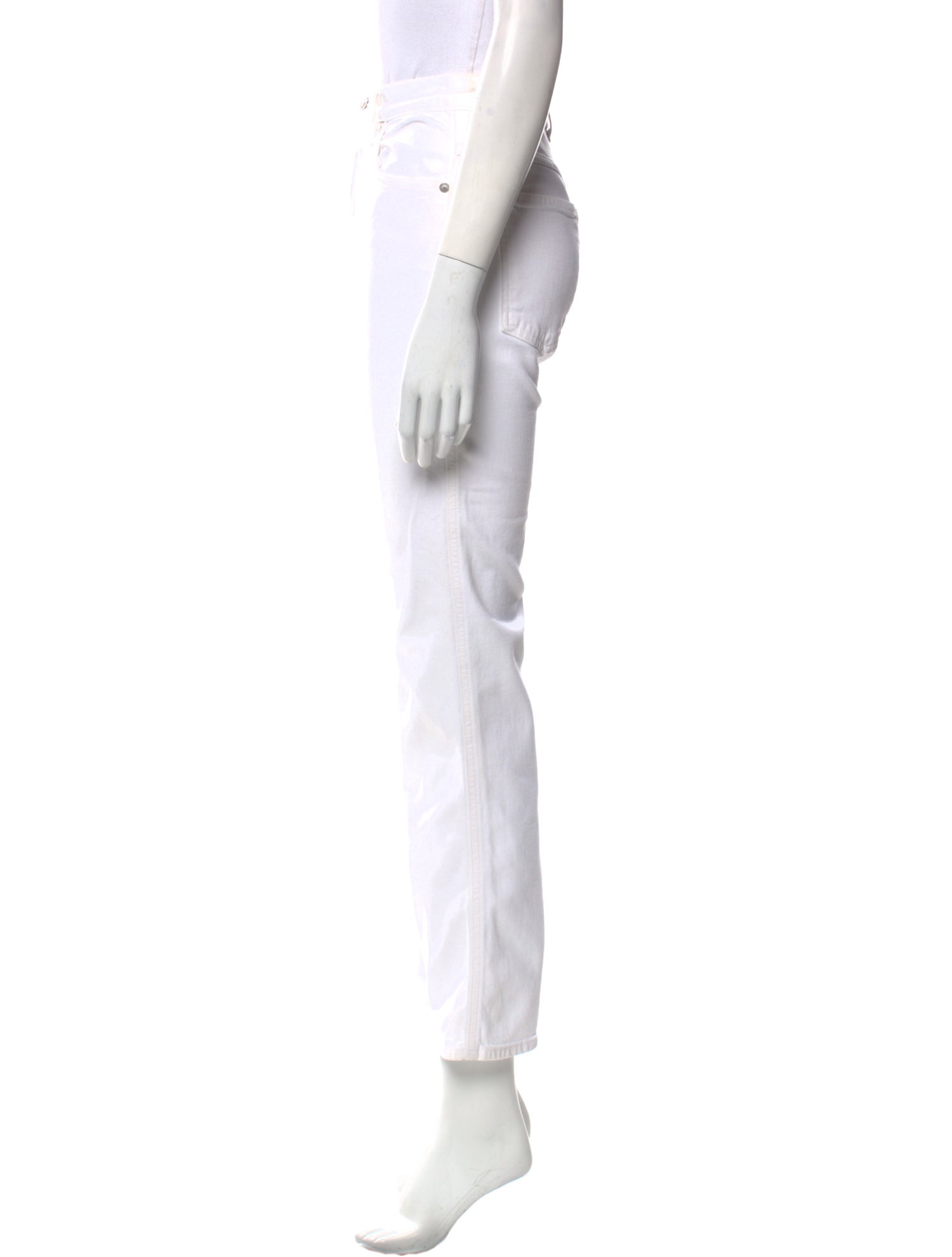 AGOLDE High-Rise Straight Leg Jeans