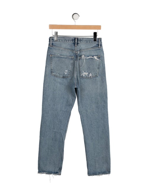 AGOLDE High-Rise Straight Leg Jeans