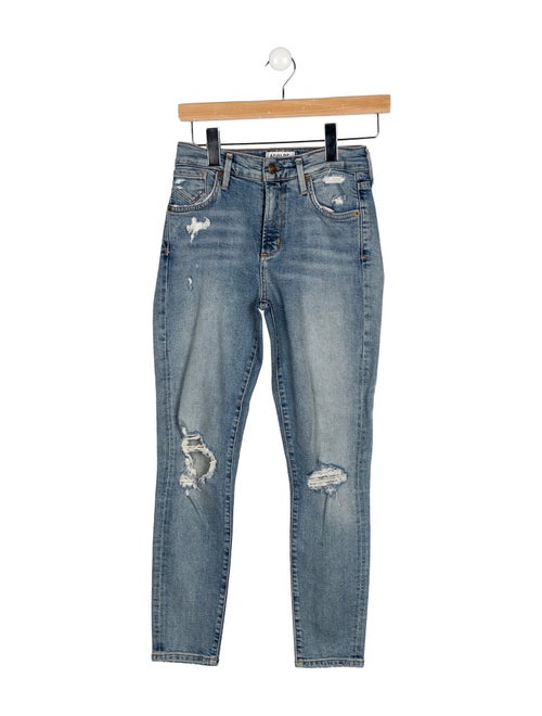 AGOLDE Mid-Rise Skinny Leg Jeans