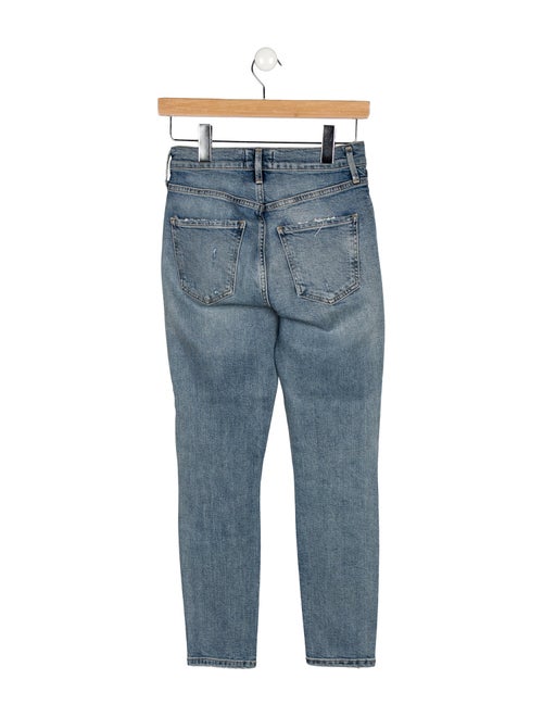 AGOLDE Mid-Rise Skinny Leg Jeans