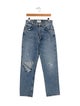 AGOLDE High-Rise Straight Leg Jeans