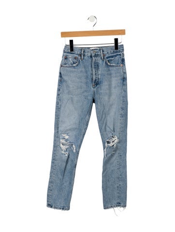 Agolde Jeans High-Rise Straight Leg US 24 | XS