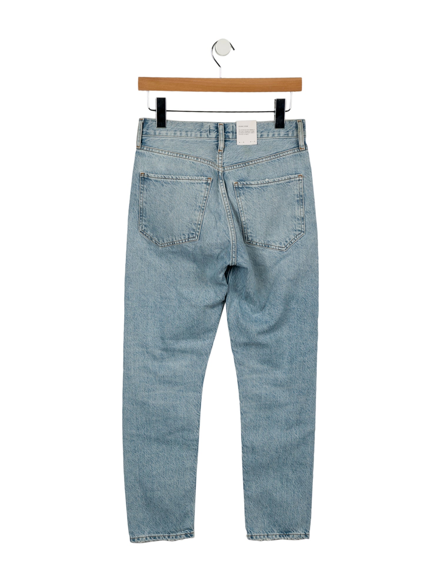 AGOLDE High-Rise Straight Leg Jeans