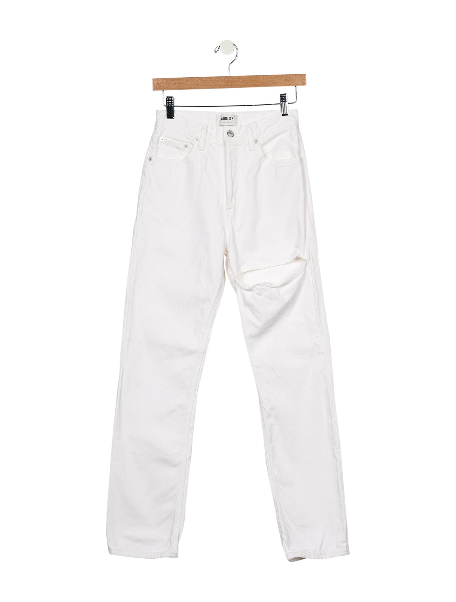 AGOLDE High-Rise Skinny Leg Jeans