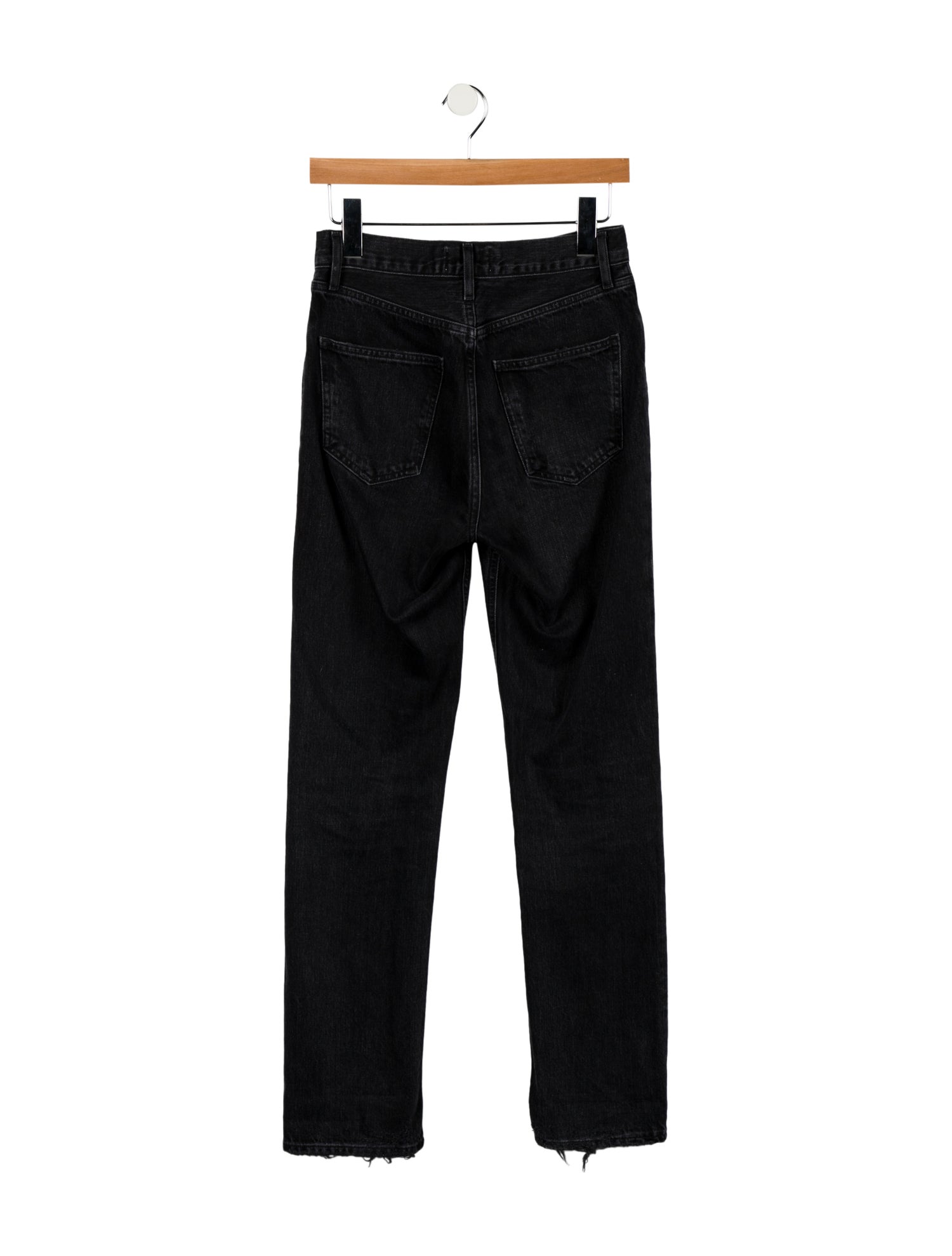 AGOLDE High-Rise Straight Leg Jeans