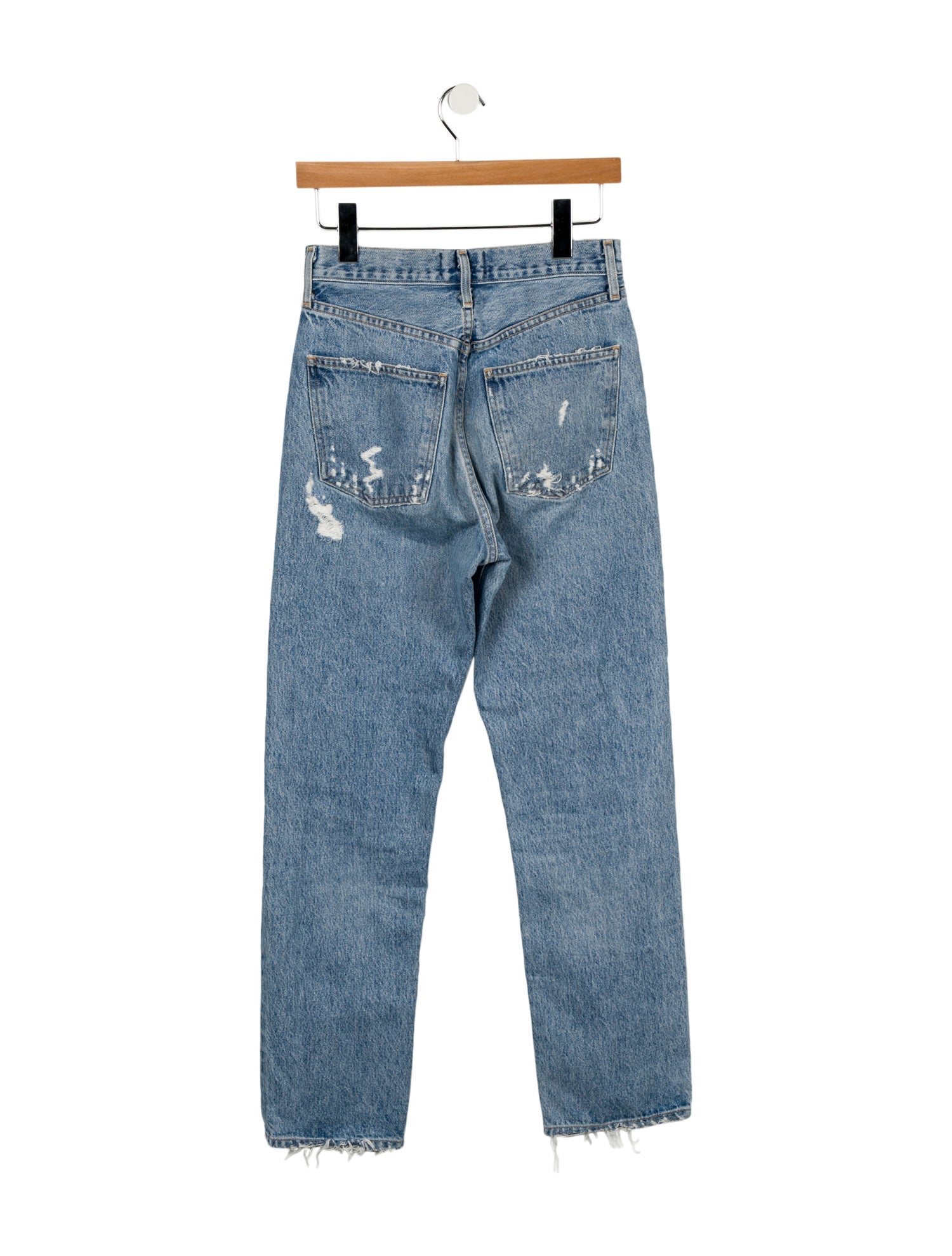 AGOLDE High-Rise Straight Leg Jeans