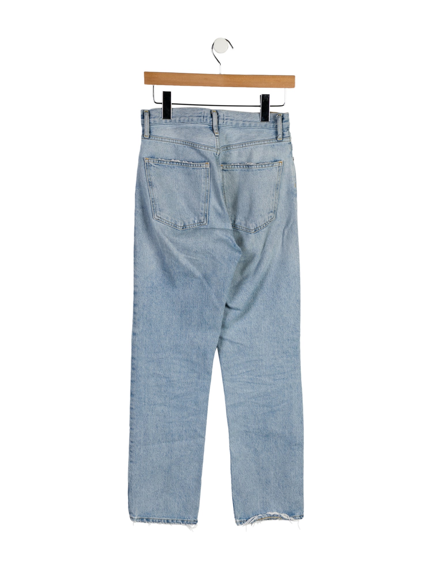 AGOLDE High-Rise Straight Leg Jeans