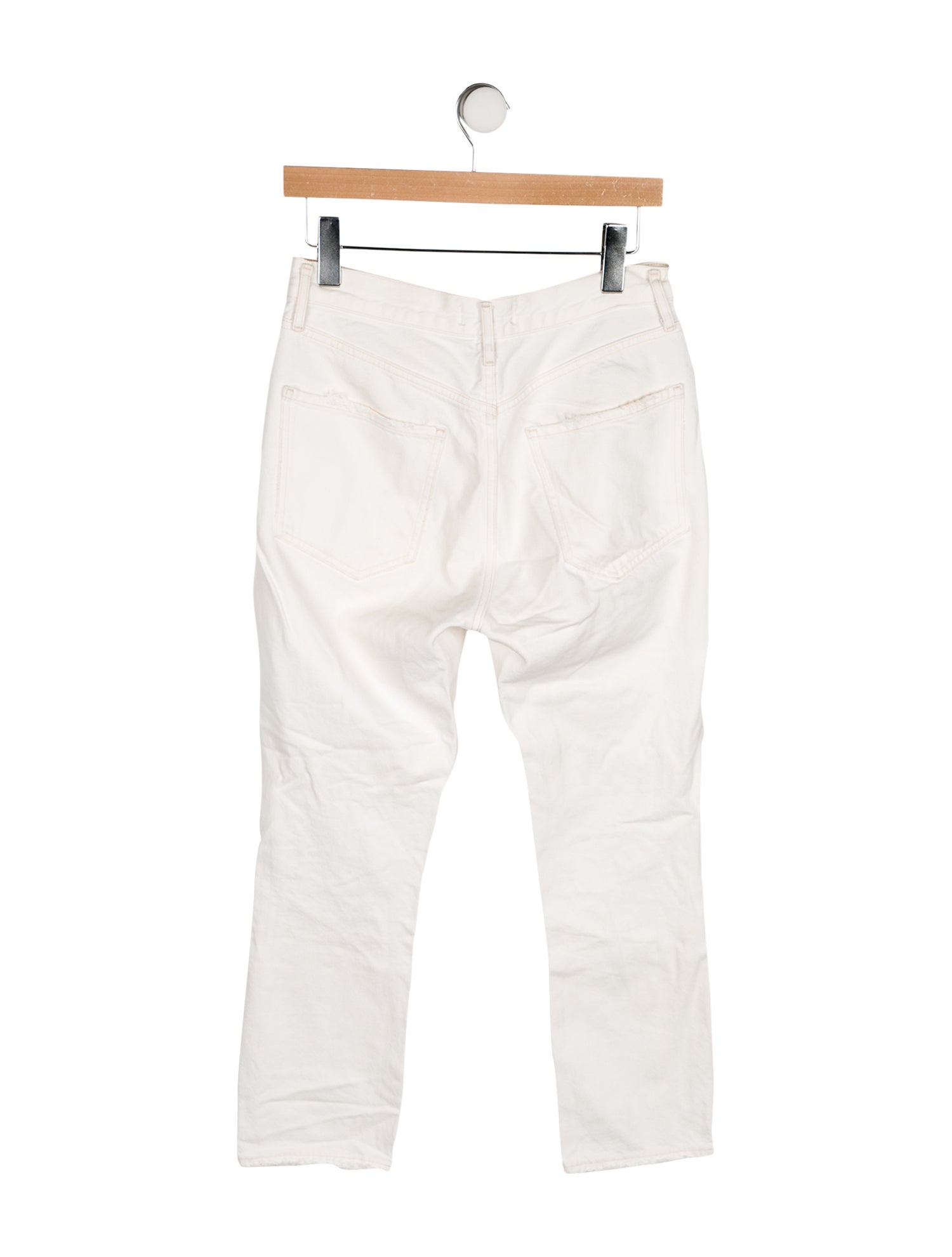 AGOLDE Mid-Rise Straight Leg Jeans