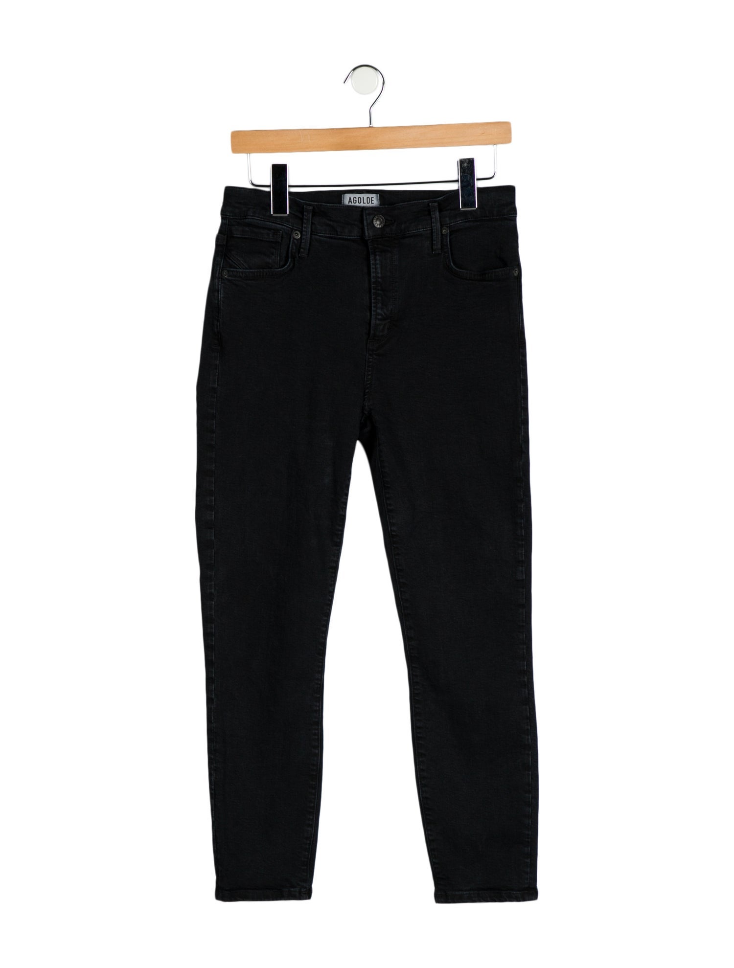 AGOLDE High-Rise Skinny Leg Jeans