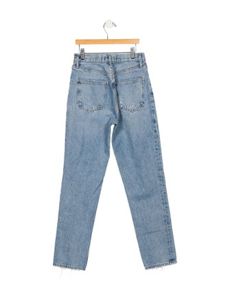 AGOLDE High-Rise Straight Leg Jeans