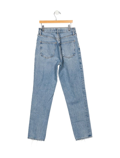 AGOLDE High-Rise Straight Leg Jeans
