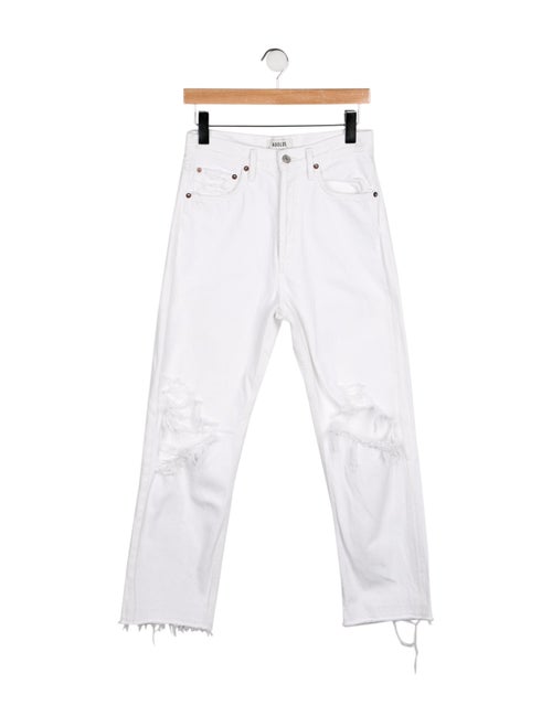 AGOLDE High-Rise Straight Leg Jeans
