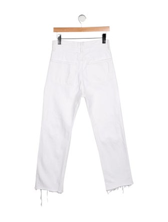 AGOLDE High-Rise Straight Leg Jeans