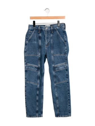 AGOLDE High-Rise Straight Leg Jeans