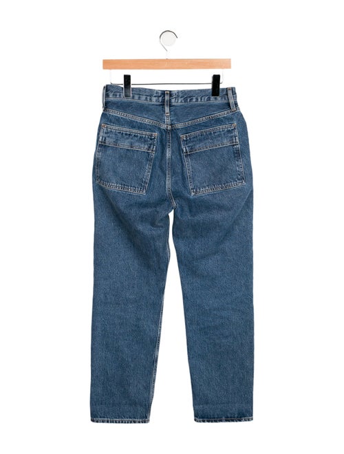 AGOLDE High-Rise Straight Leg Jeans
