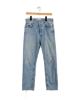 AGOLDE High-Rise Straight Leg Jeans