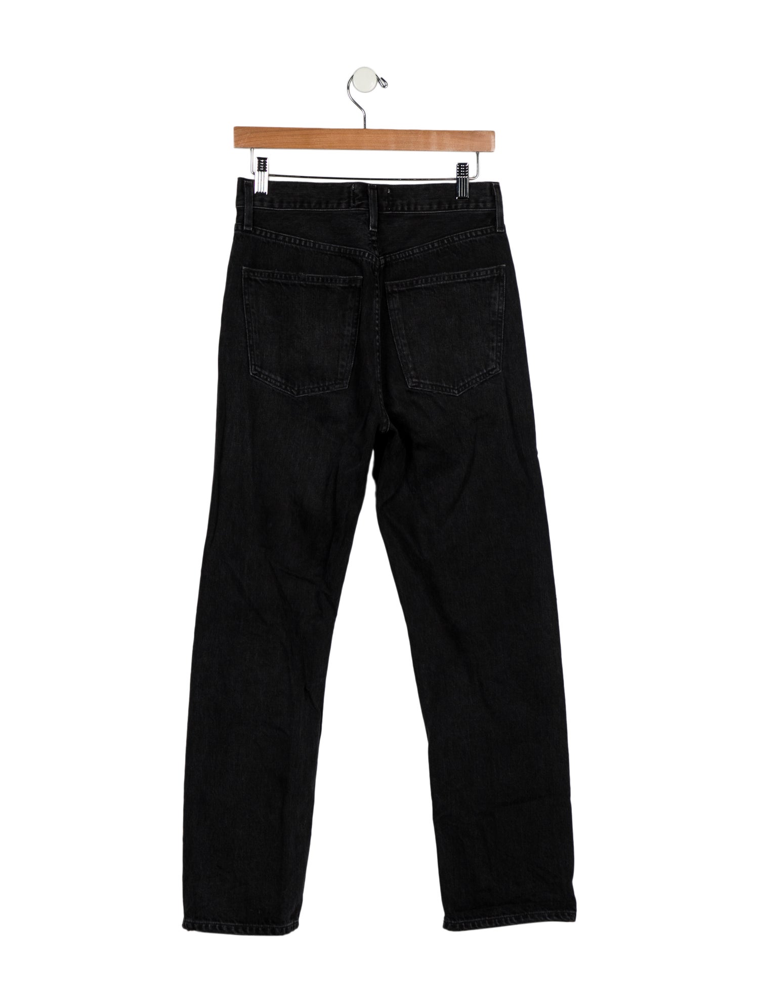 AGOLDE High-Rise Straight Leg Jeans