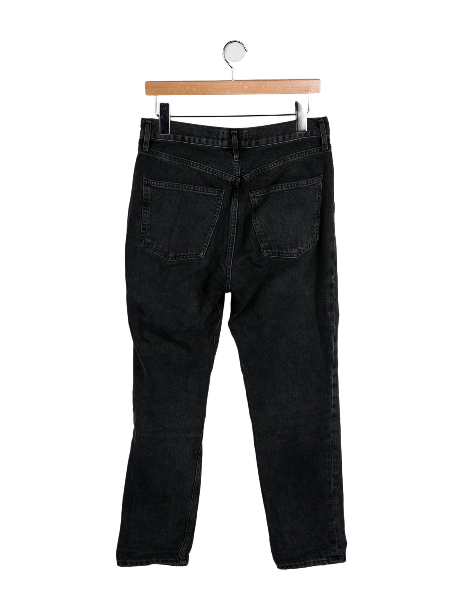AGOLDE High-Rise Straight Leg Jeans