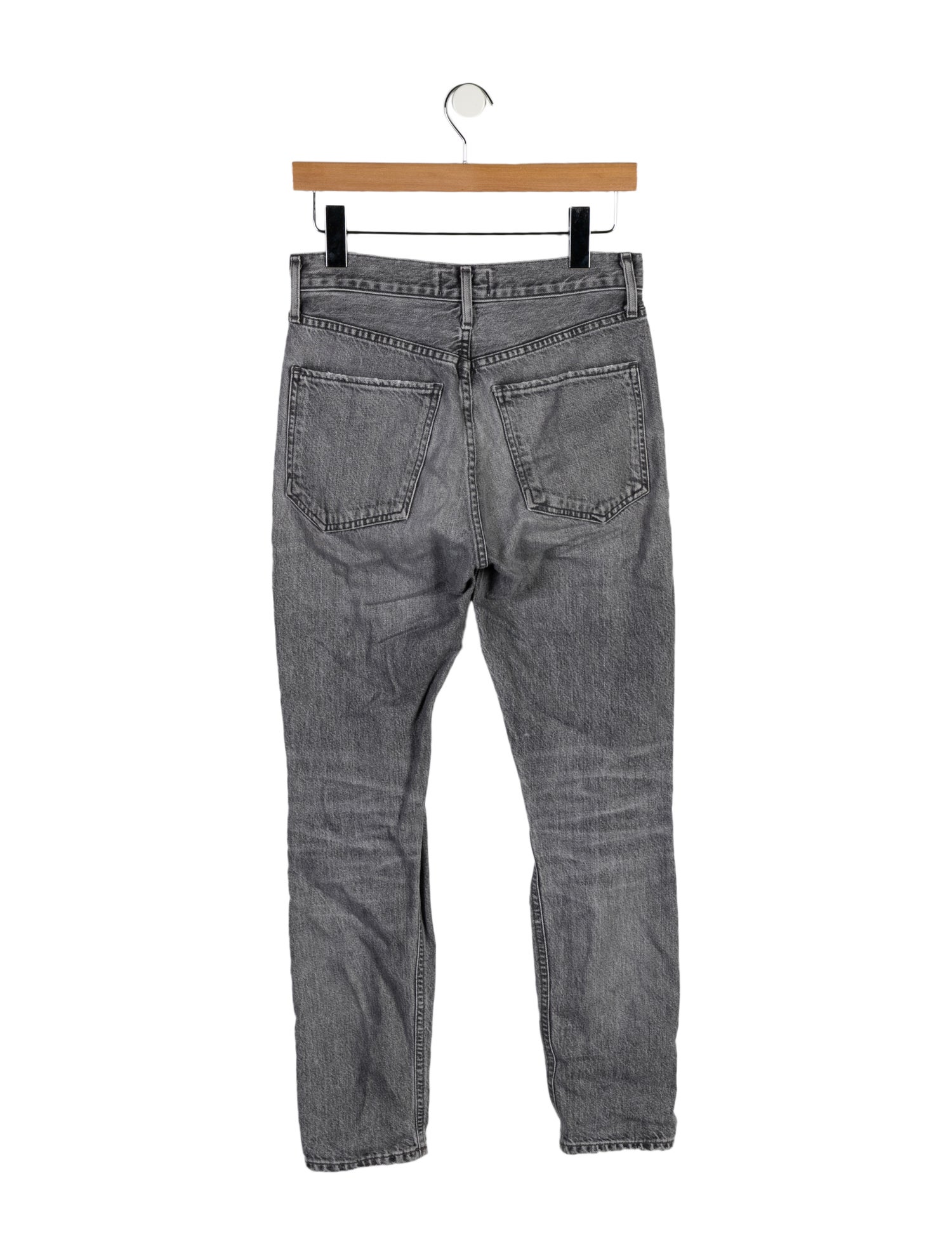 AGOLDE Mid-Rise Skinny Leg Jeans