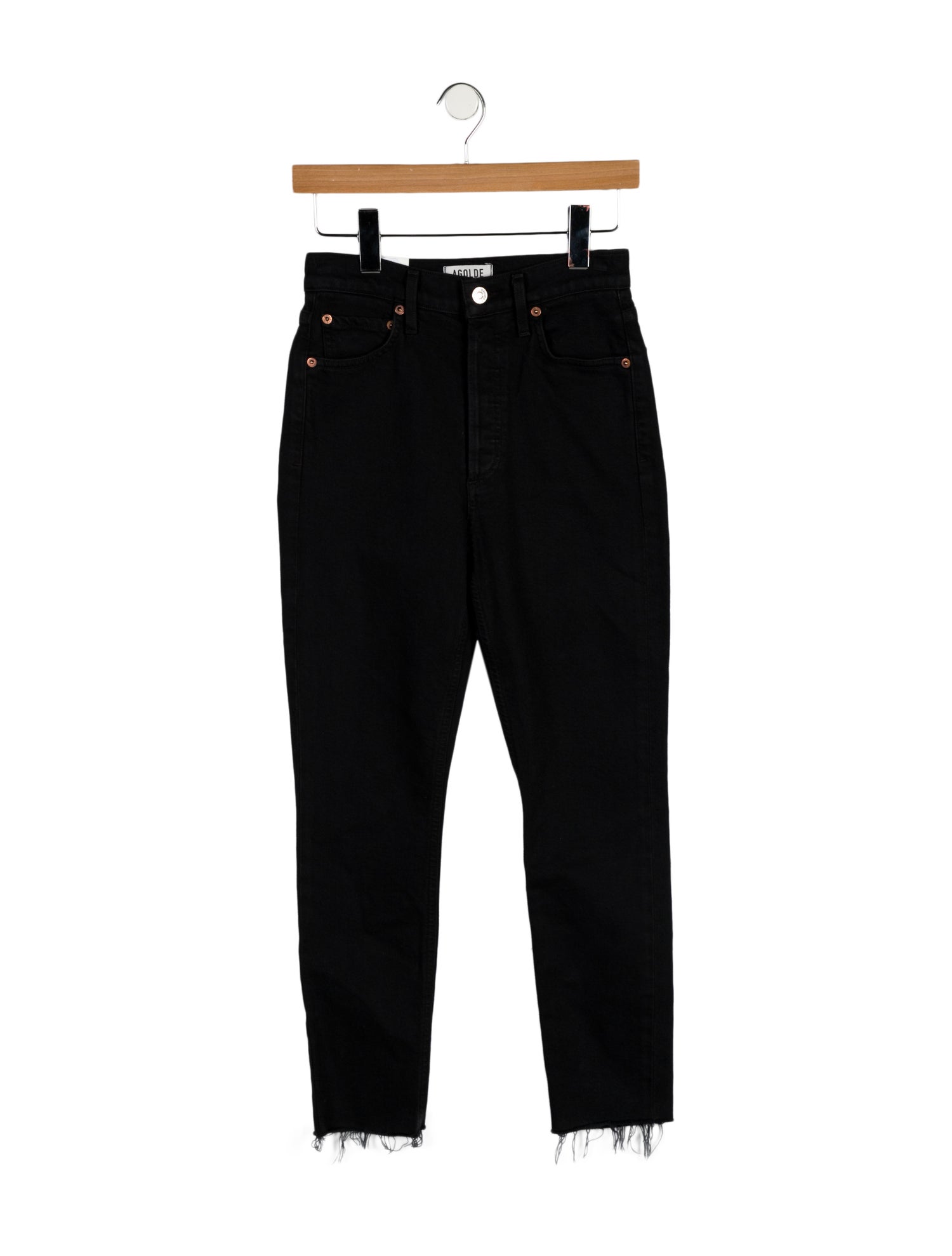 AGOLDE High-Rise Skinny Leg Jeans