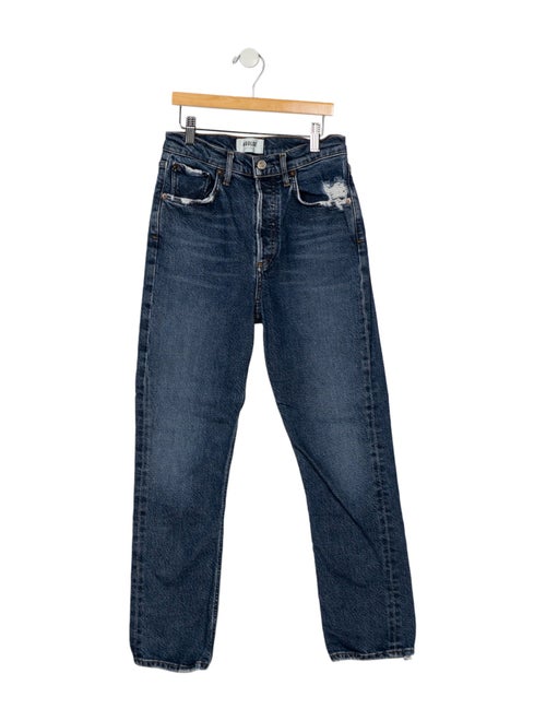 AGOLDE High-Rise Skinny Leg Jeans