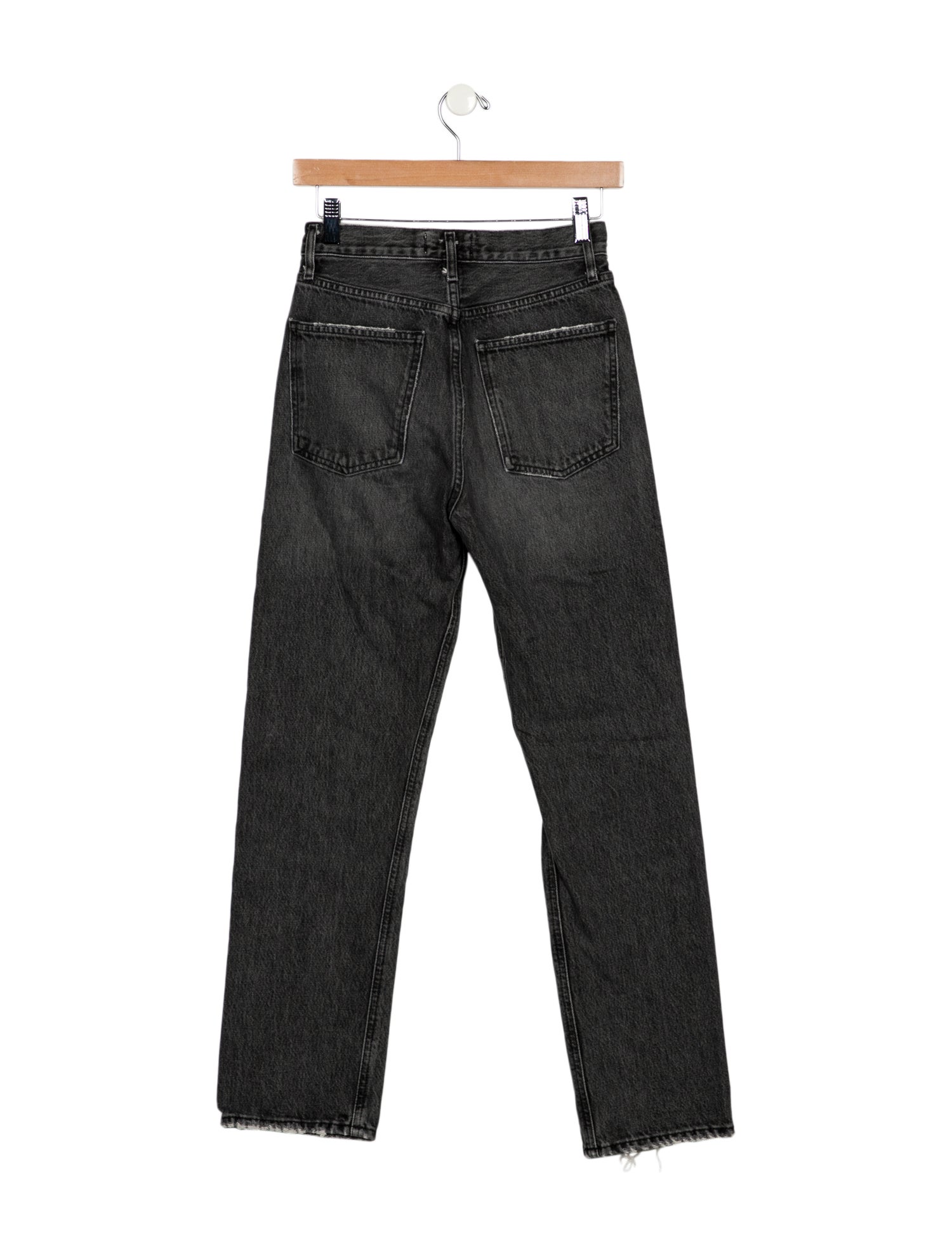AGOLDE High-Rise Straight Leg Jeans