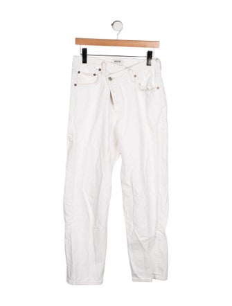 AGOLDE High-Rise Straight Leg Jeans