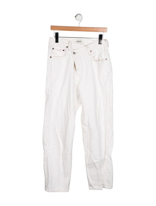 AGOLDE High-Rise Straight Leg Jeans
