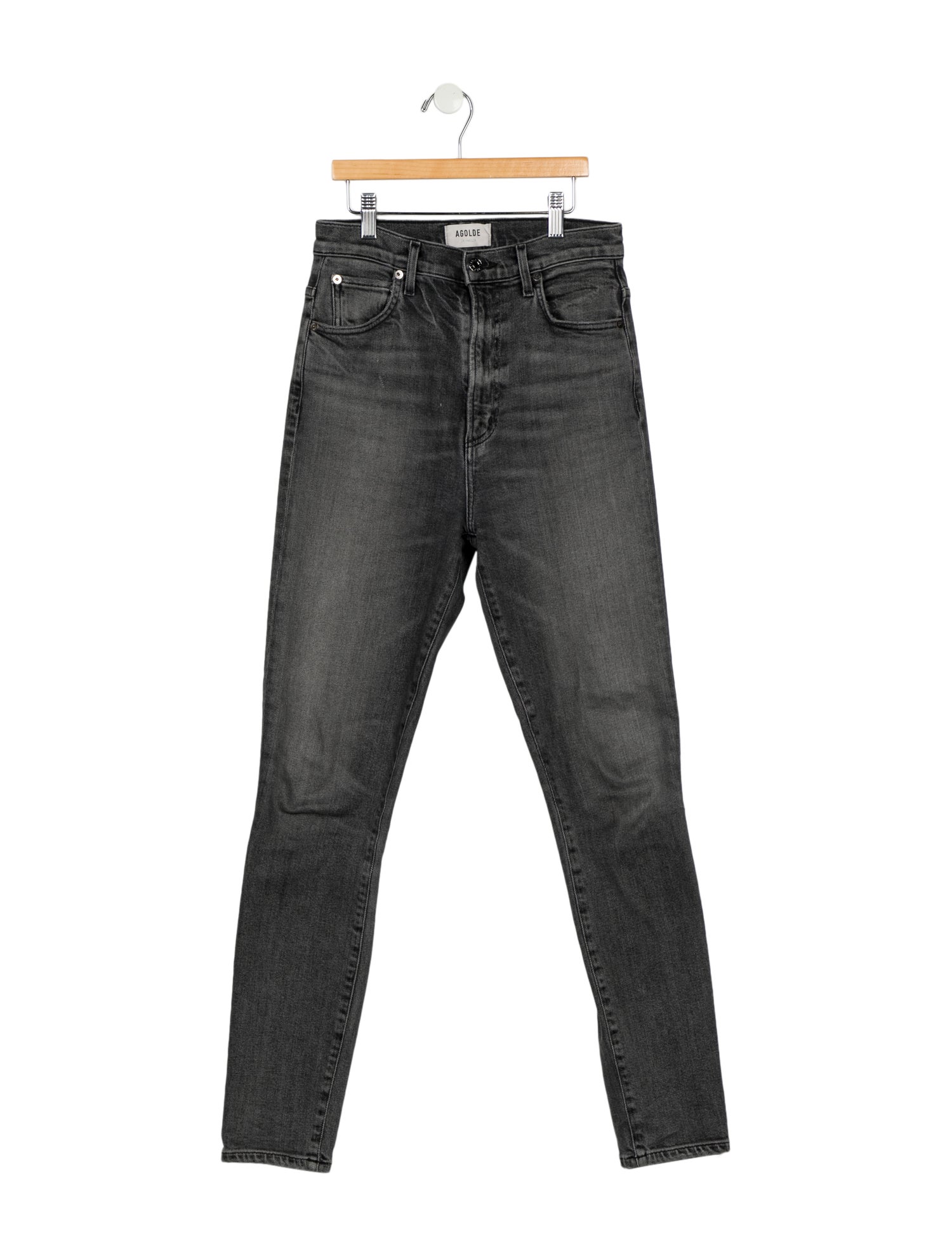 AGOLDE High-Rise Skinny Leg Jeans