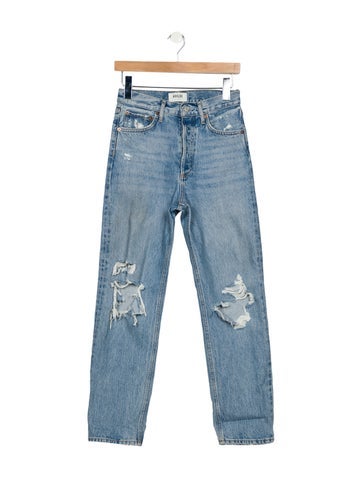 Agolde Jeans High-Rise Straight Leg US 23 | XS