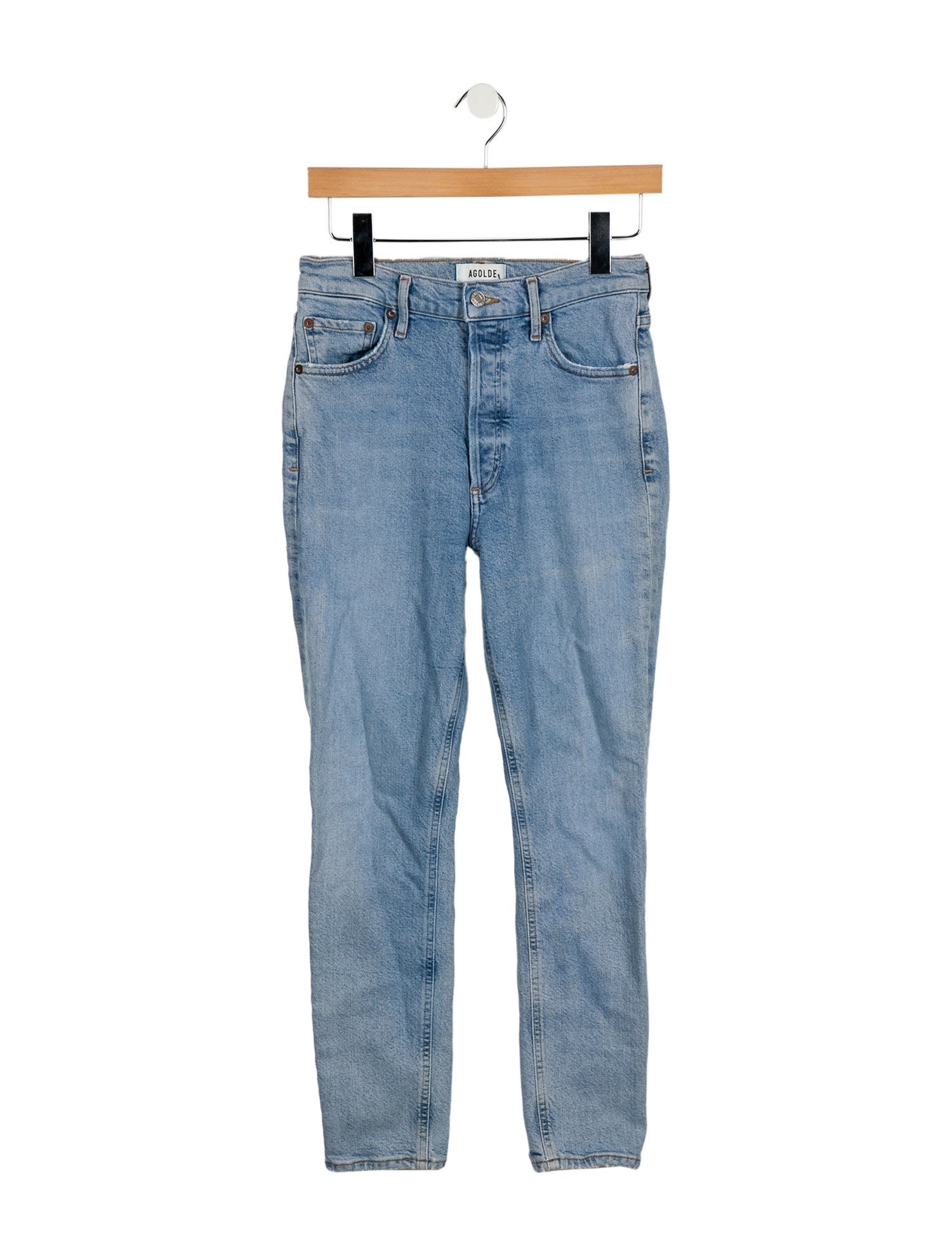 AGOLDE High-Rise Skinny Leg Jeans