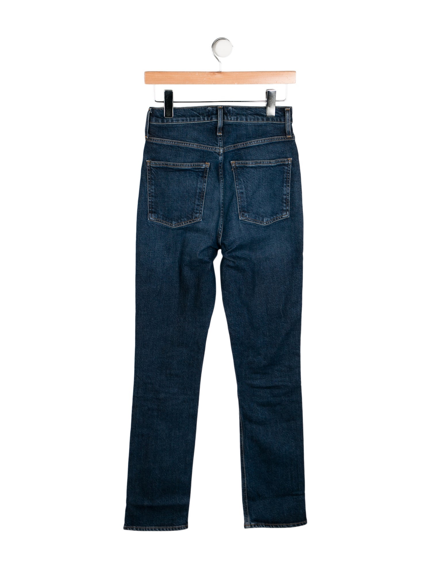 AGOLDE High-Rise Straight Leg Jeans