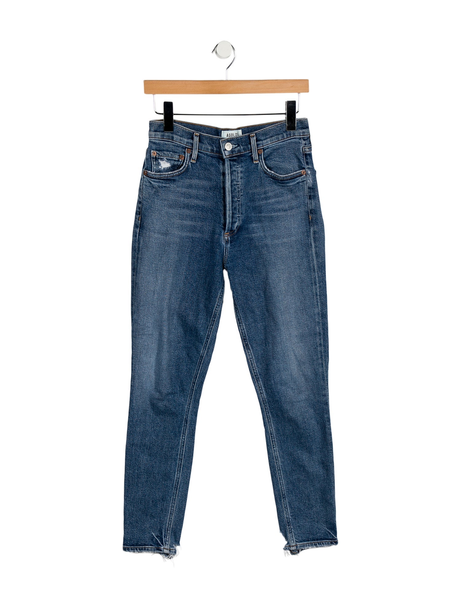 AGOLDE High-Rise Skinny Leg Jeans