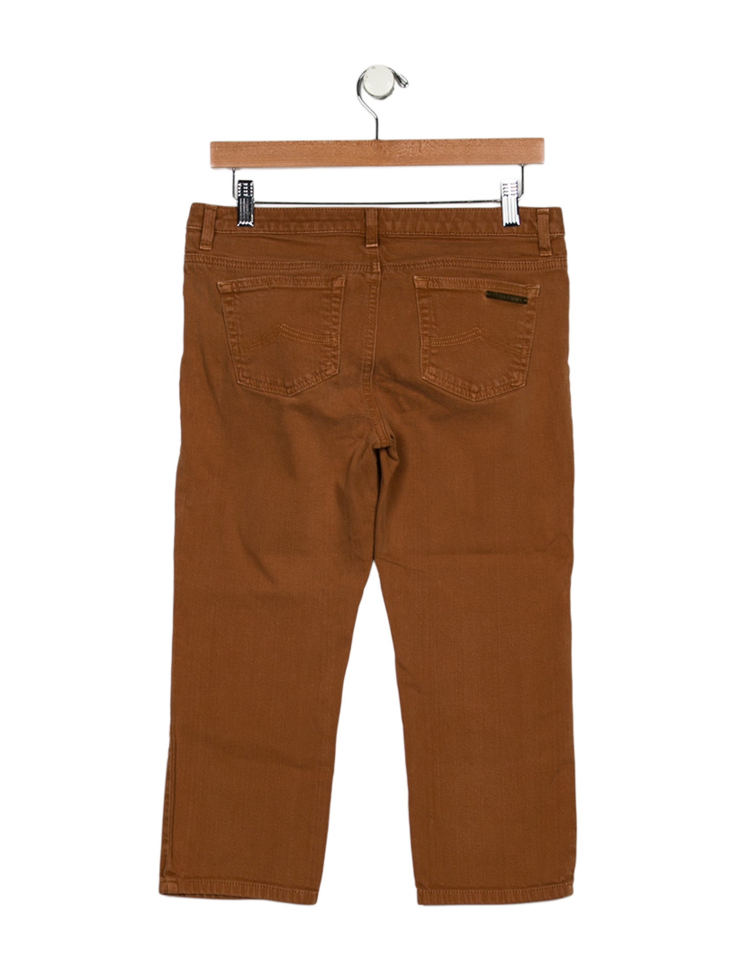 Michael Kors Mid-Rise Straight Leg Jeans