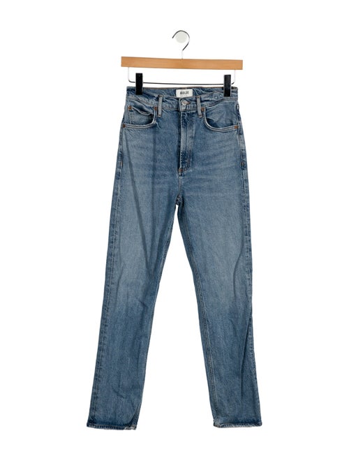 AGOLDE High-Rise Straight Leg Jeans