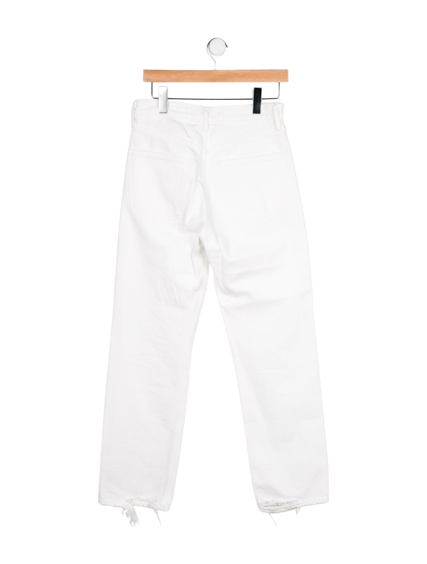 AGOLDE High-Rise Straight Leg Jeans