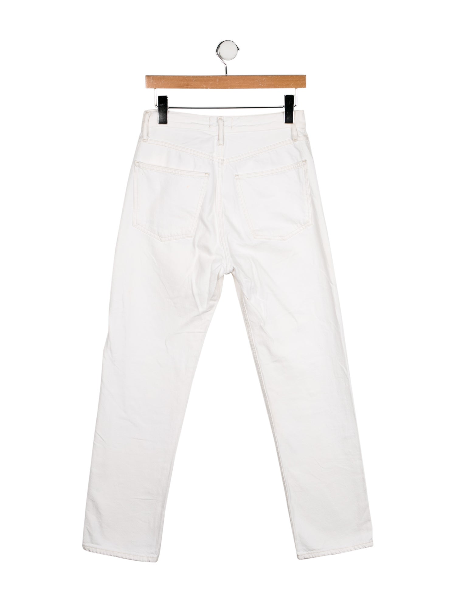 AGOLDE High-Rise Straight Leg Jeans