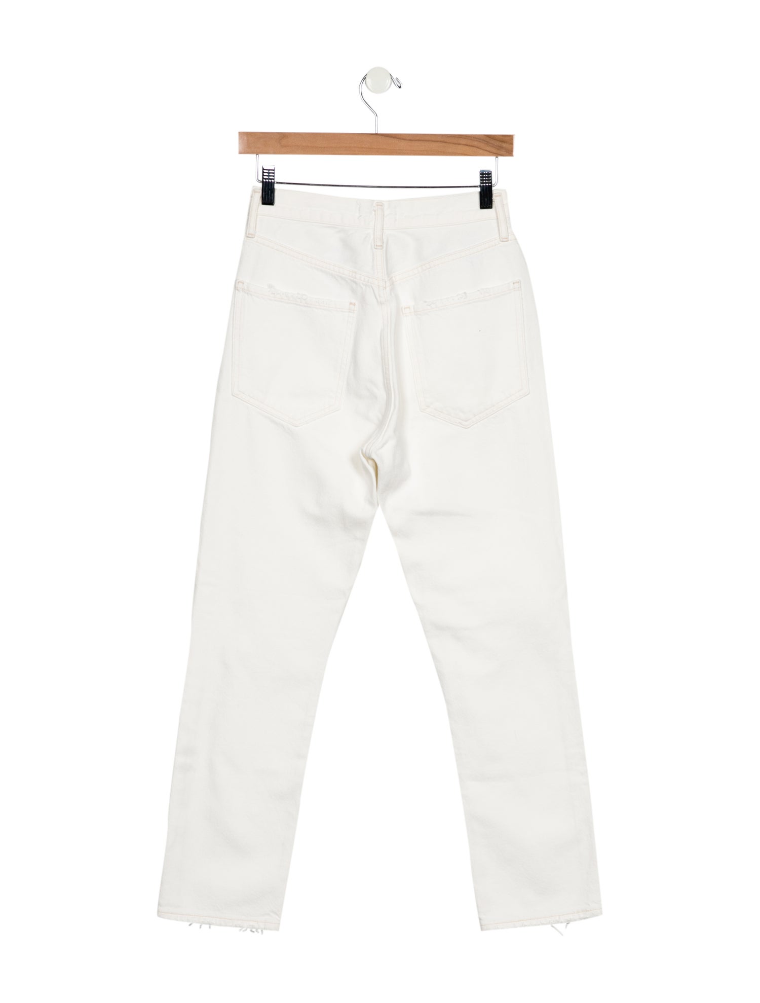 AGOLDE Mid-Rise Straight Leg Jeans