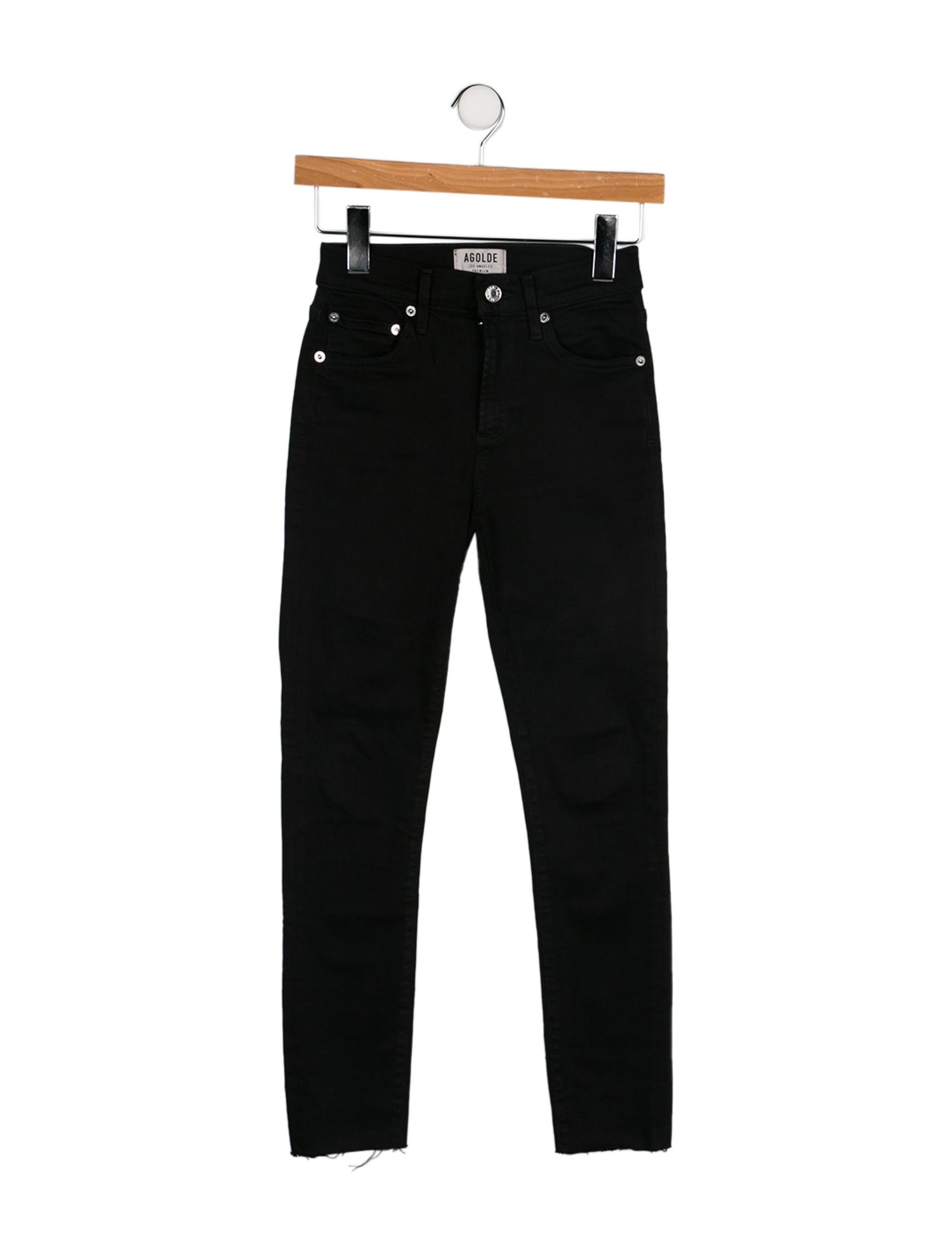 AGOLDE Mid-Rise Skinny Leg Jeans