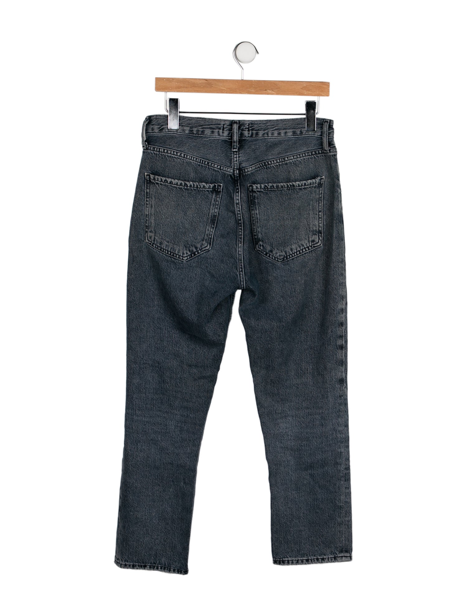 AGOLDE High-Rise Straight Leg Jeans