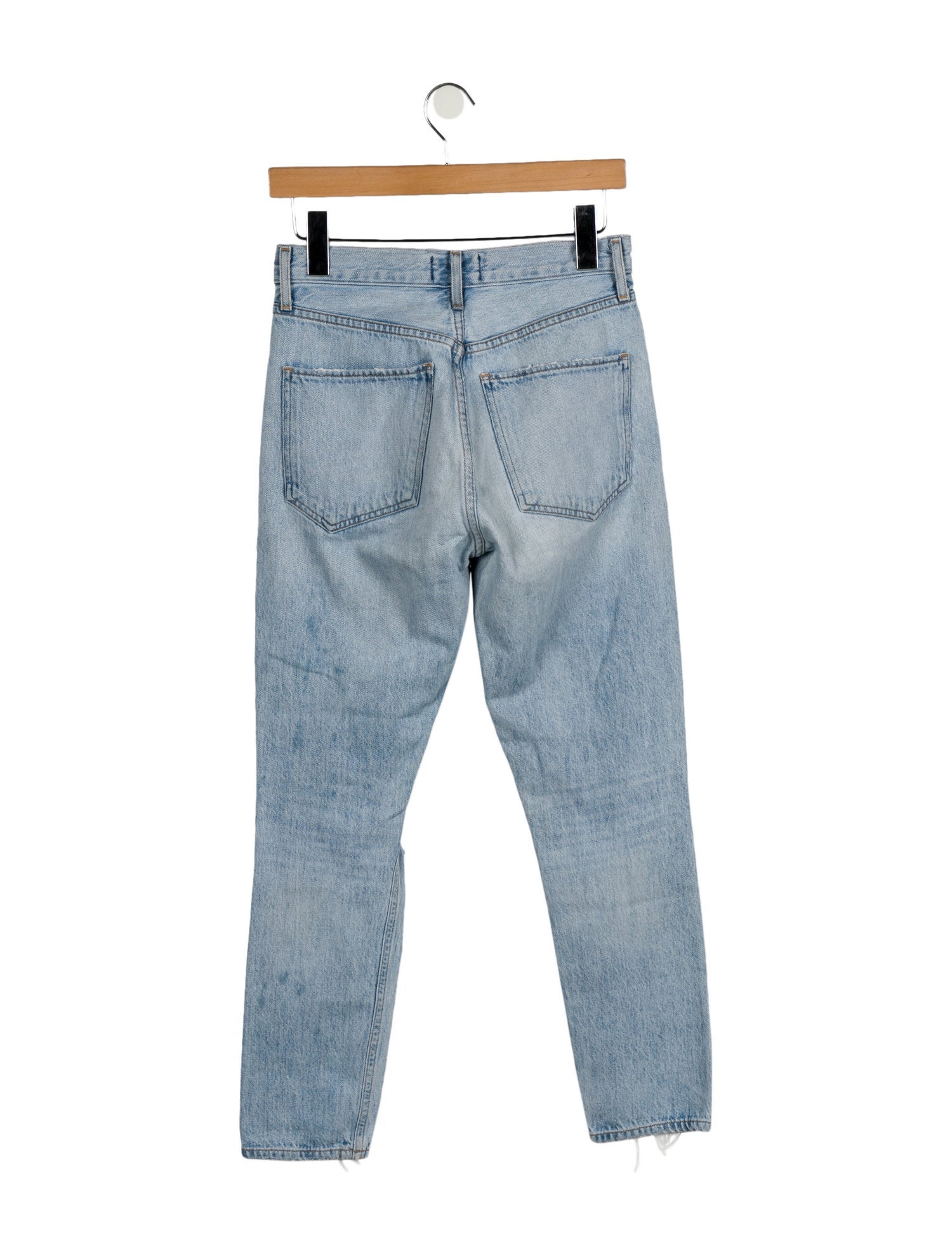 AGOLDE Mid-Rise Skinny Leg Jeans