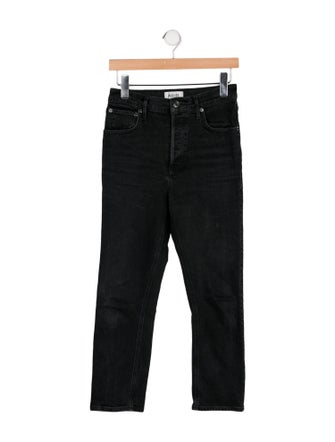 AGOLDE High-Rise Straight Leg Jeans