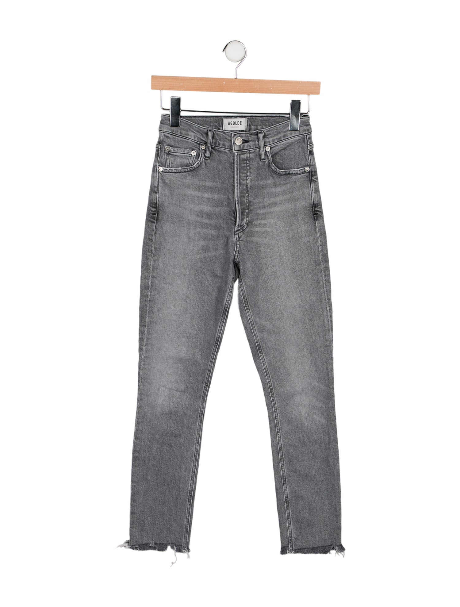AGOLDE High-Rise Skinny Leg Jeans