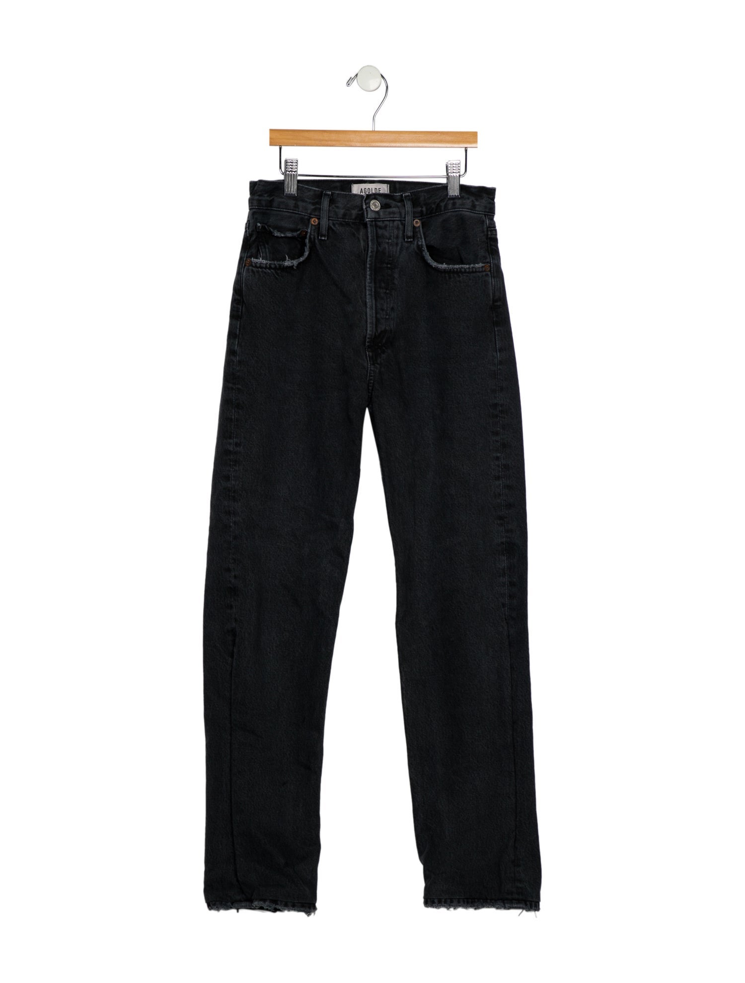 AGOLDE High-Rise Straight Leg Jeans
