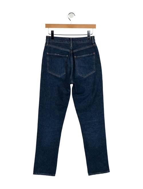 AGOLDE High-Rise Straight Leg Jeans