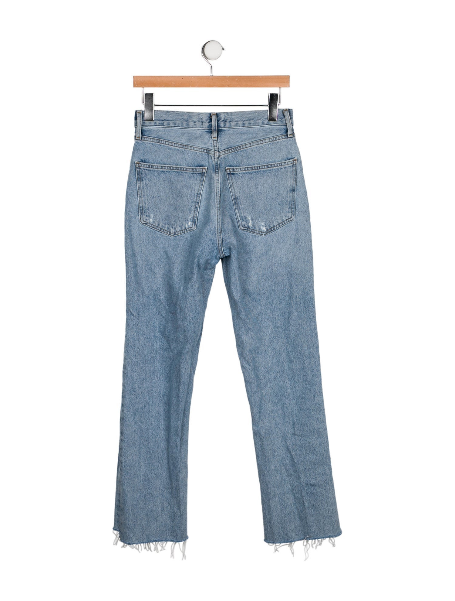 AGOLDE High-Rise Straight Leg Jeans